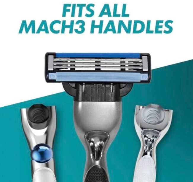Gillette Mach3 - Navulmesjes - 18 Navulmesjes