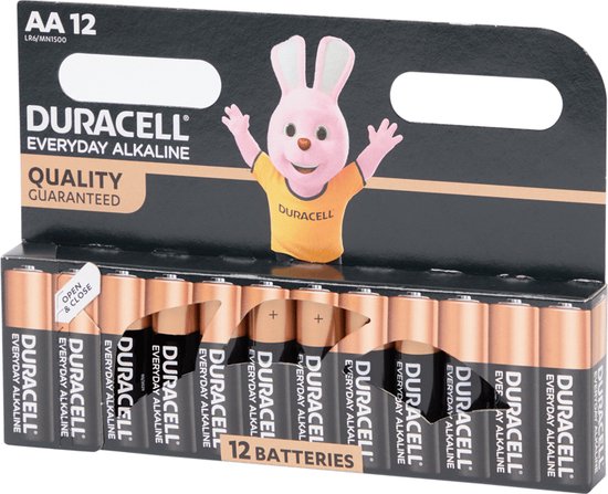 Duracell Batterij AA - 12 stuks