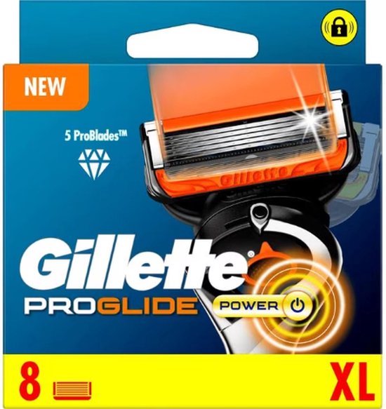 Gillette Fusion Proglide Power - 8 mesjes