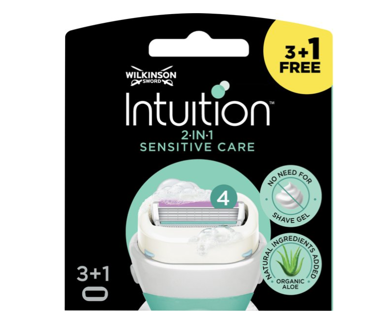 Wilkinson Intuition Sensitive Care - 4 navulmesjes