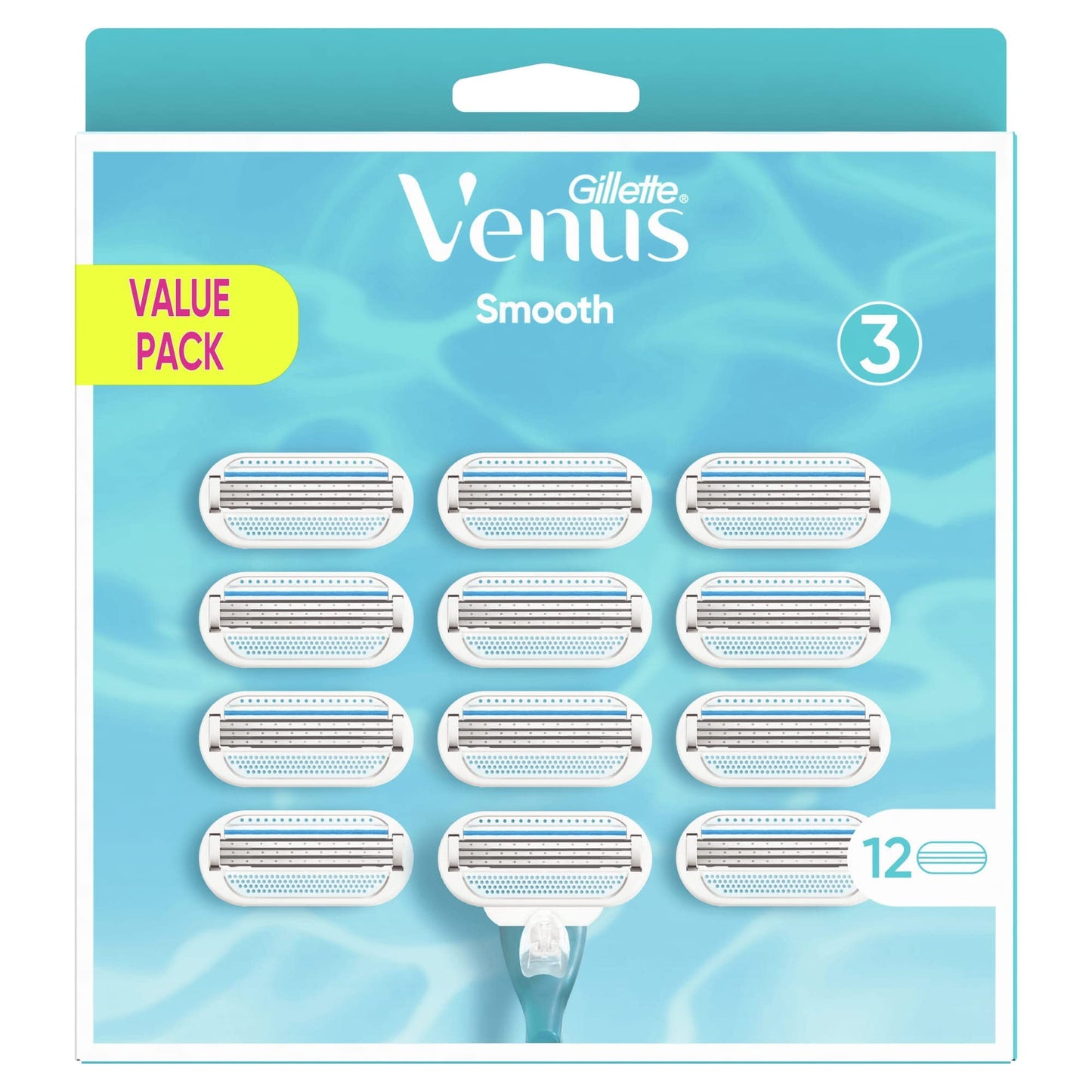 Gillette Venus Scheermesjes Smooth - 12 Navulmesjes