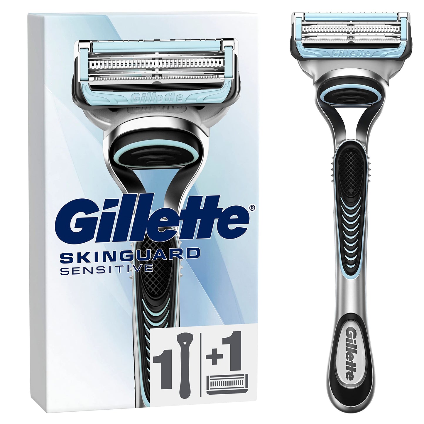 Gillette SkinGuard Sensitive - Scheersysteem Voor Mannen - Inclusief 1 Scheermesje