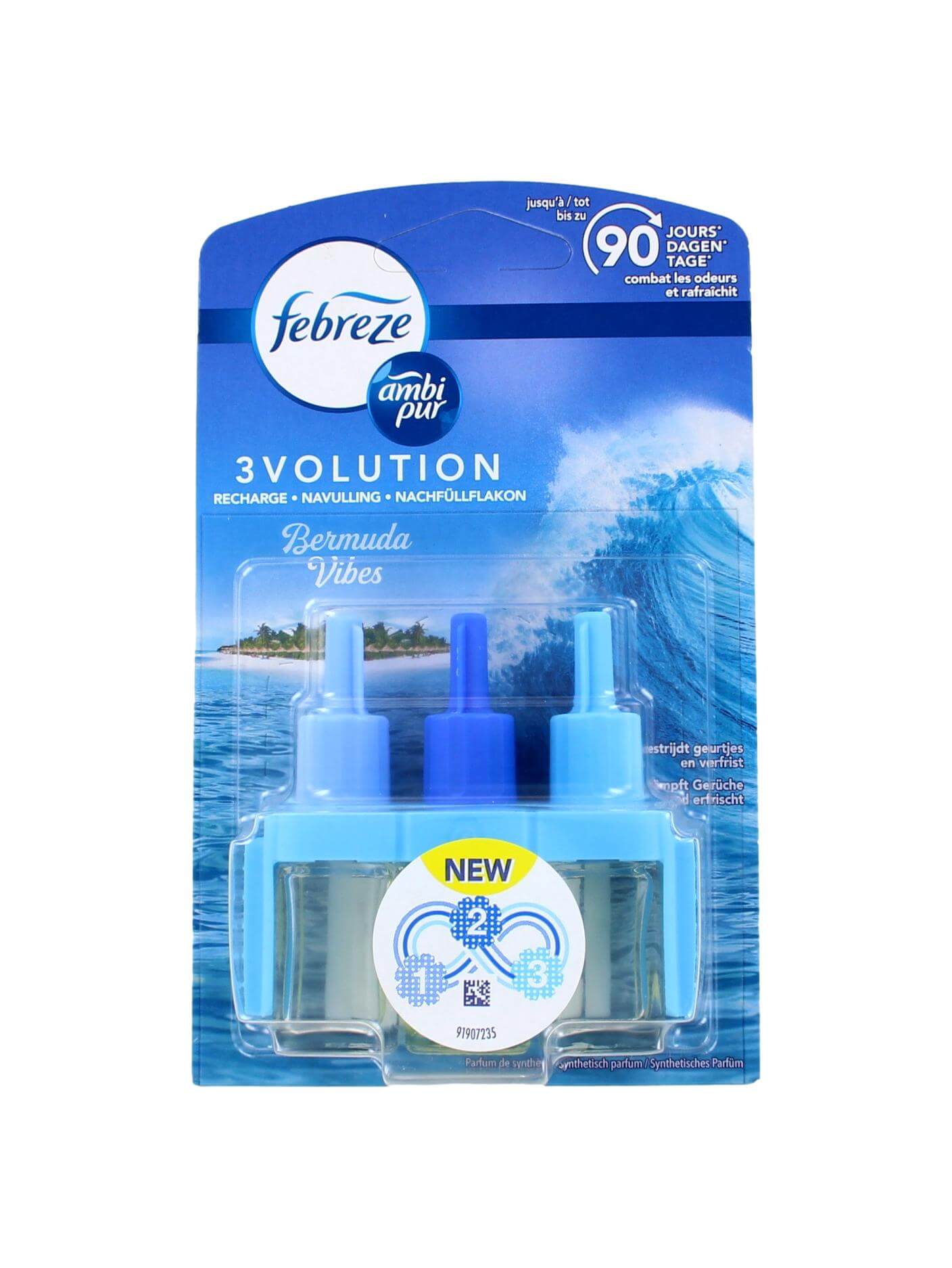 Febreze Ambi Pur Luchtverfrisser navulling 3Volution Bermuda Vibes