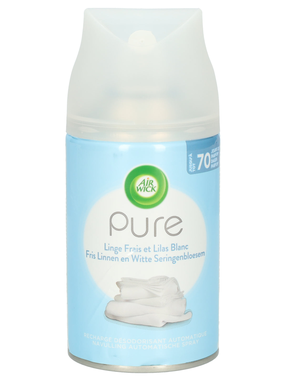Air Wick Pure Navulling - Fris Linne en Witte Seringenbloesem 250 ml