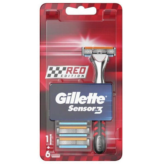 Gillette Sensor 3 Red Edition - Shaving Set